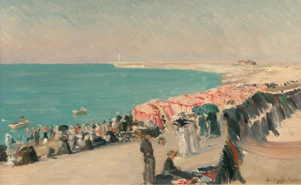 Sulla spiaggia di Dieppe 1